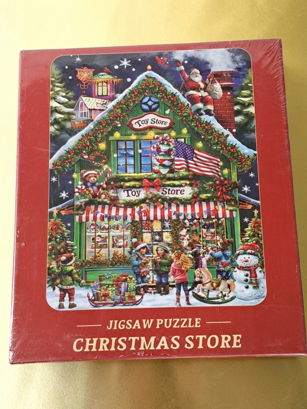 Christmas Store 1000 piece Jigsaw Puzzle Sealed Brand New